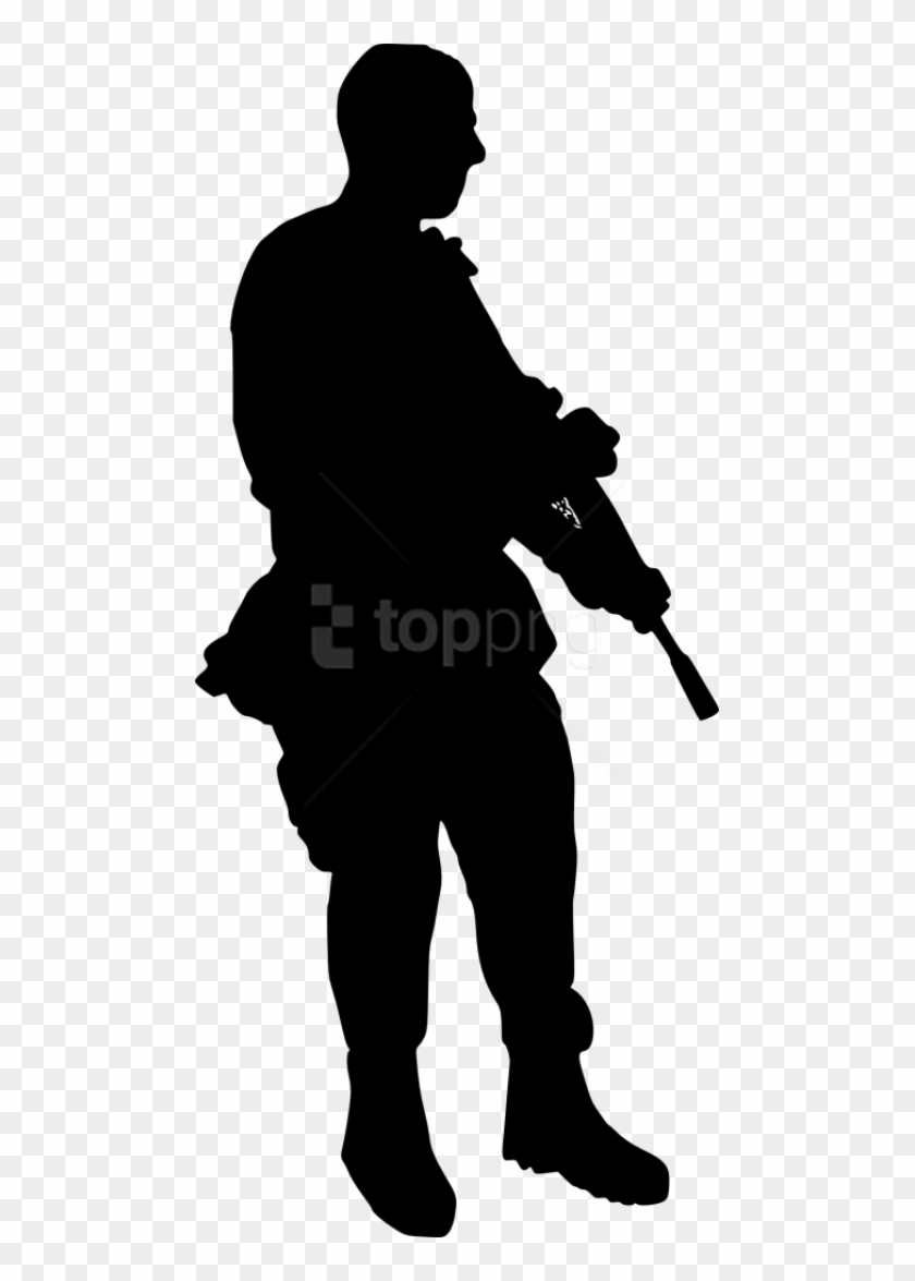 Free Png Soldier Silhouette Png - Silhouette Clipart (#1503192) - PikPng