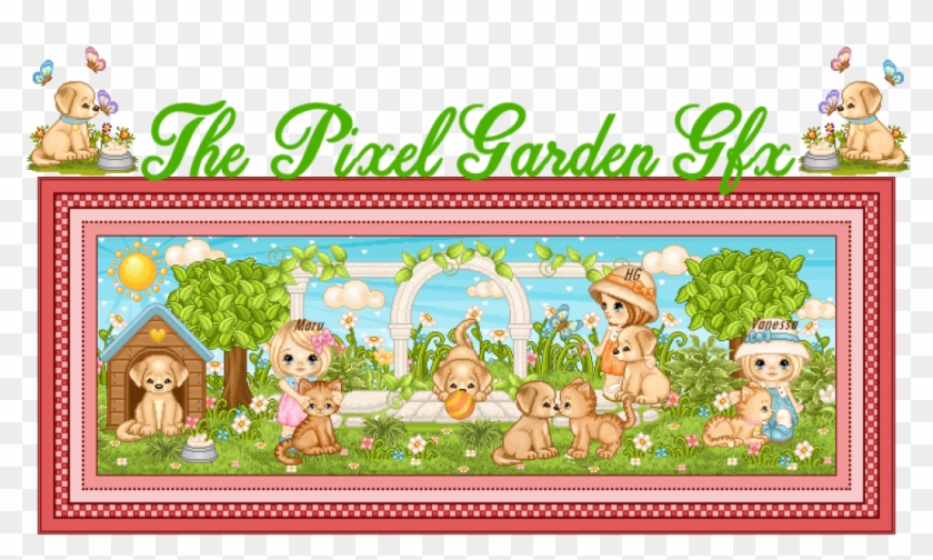 The Pixel Garden ♡ - Cartoon Clipart
