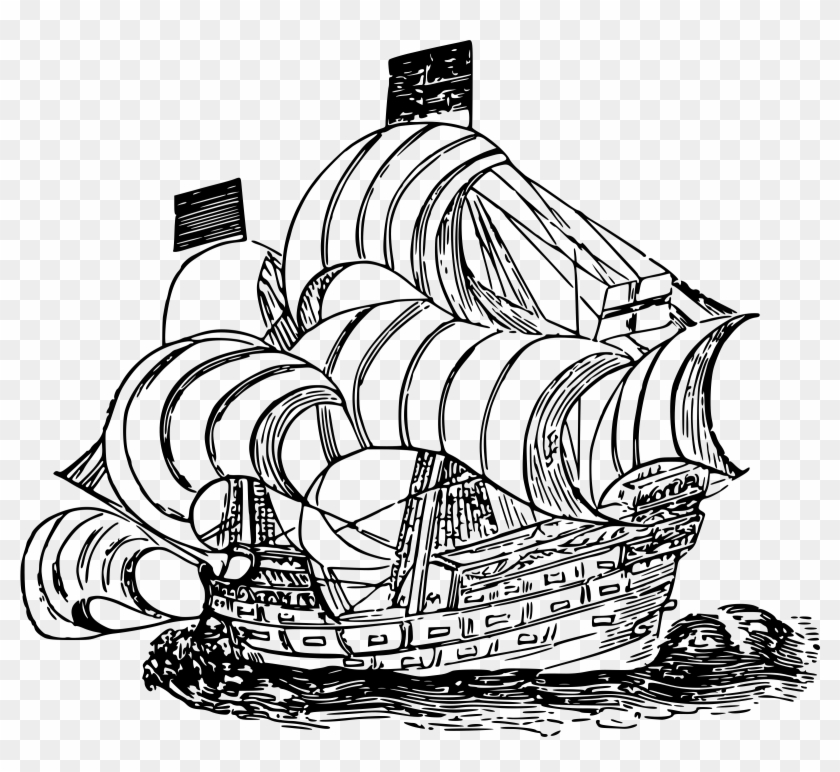 This Free Icons Png Design Of Drake's Ship Clipart