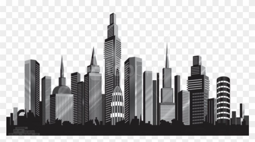 Free Png Cityscape Silhouette Png - Clipart Cityscape Transparent Png
