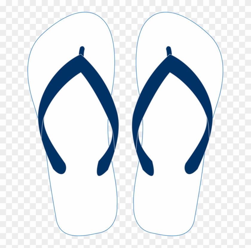 Computer Icons Shoe Flip-flops Download Sandal - Flip-flops Clipart ...