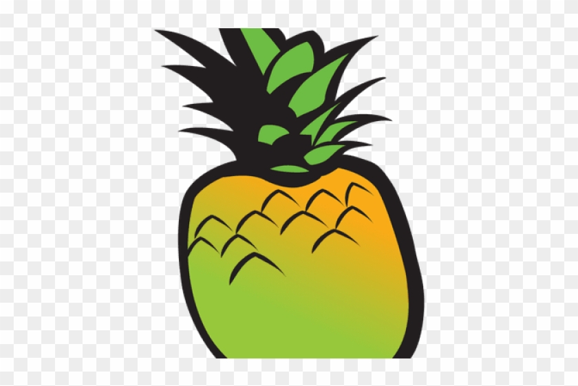 Pineapple Clipart Transparent - Vector - Png Download