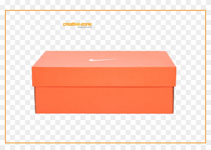 orange nike shoe box