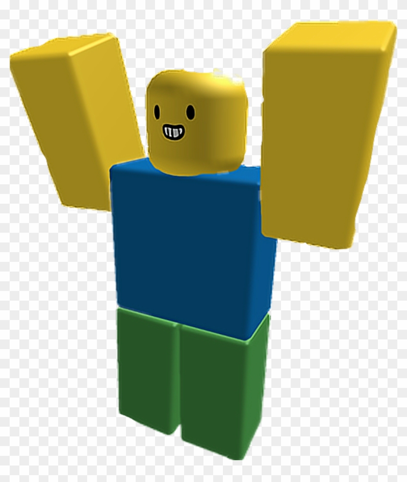 A Picture Of A Noob From Roblox