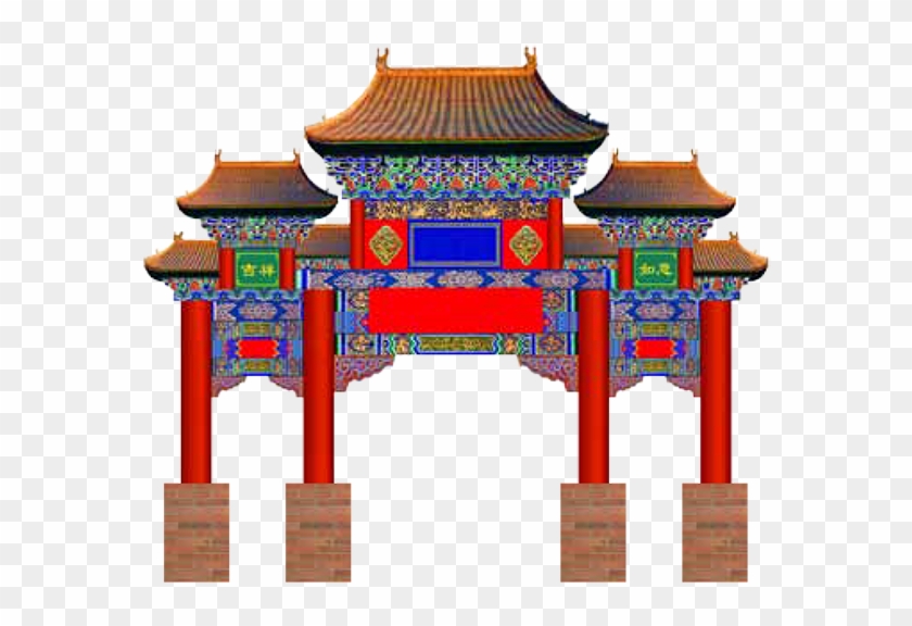 Chinese Arches Clipart (#1599443) - PikPng