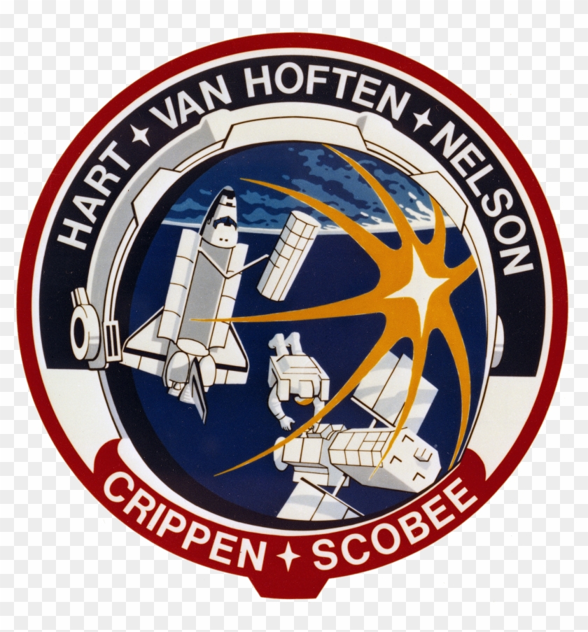 Sts 41 C Patch - Challenger Sts 41 C Clipart #160251