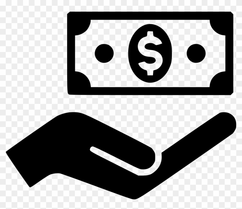 Money Symbol Png - Hand With Money Icon Clipart