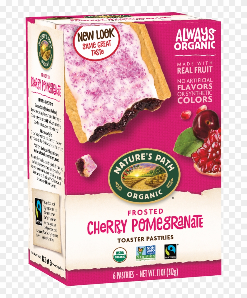 Frosted Berry Strawberry Toaster Pastries Clipart