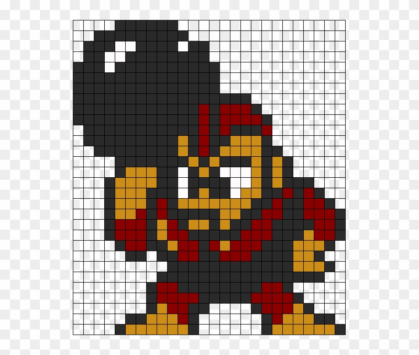 Bomberman Megaman Perler Bead Pattern / Bead Sprite - Bomb Man Pixel Art Clipart #1605185