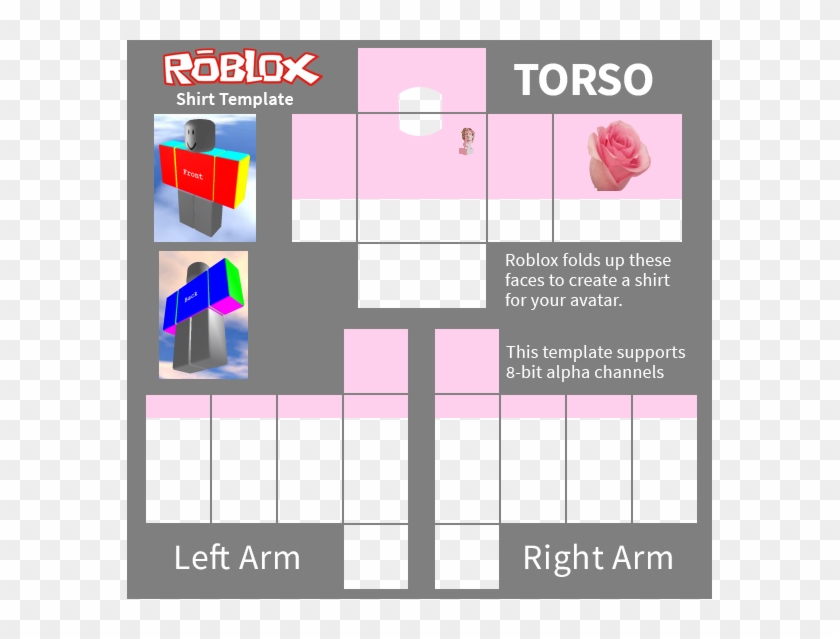 Transparent Template Aesthetic Roblox Shirt Template 2019 - roblox shirt png and roblox shirt transparent clipart free