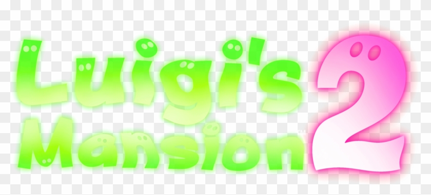 Luigi's Mansion 2 Logo Clipart