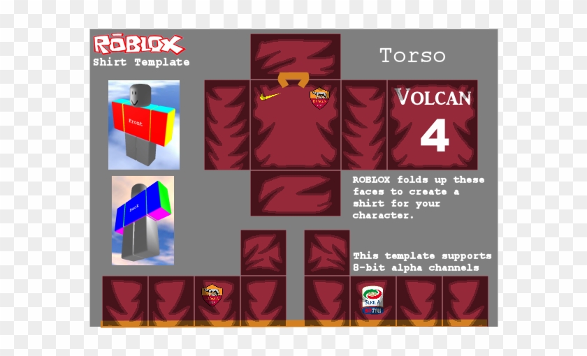 Roblox Red Uniform Template