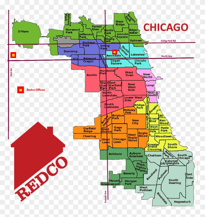 Graphic Black And White Download Huge - Chicago Map Clipart