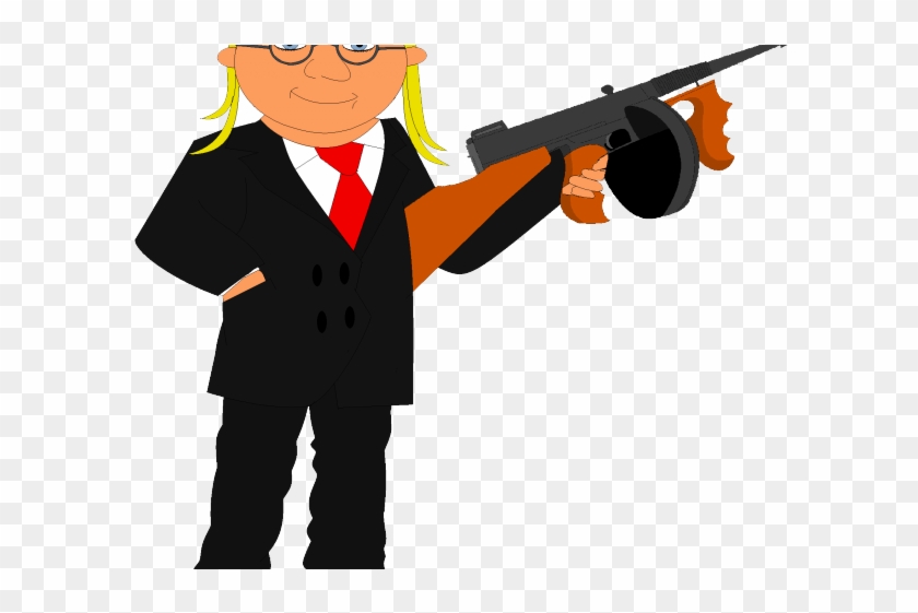 Shooter Clipart Gunfire - Cartoon - Png Download