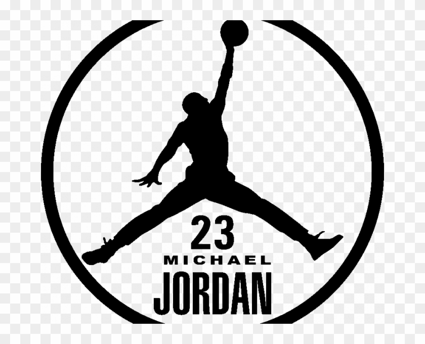jordan logo black and white