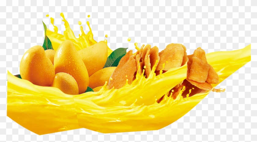 Mango Juice Png - Mango Juice Splash Png Clipart