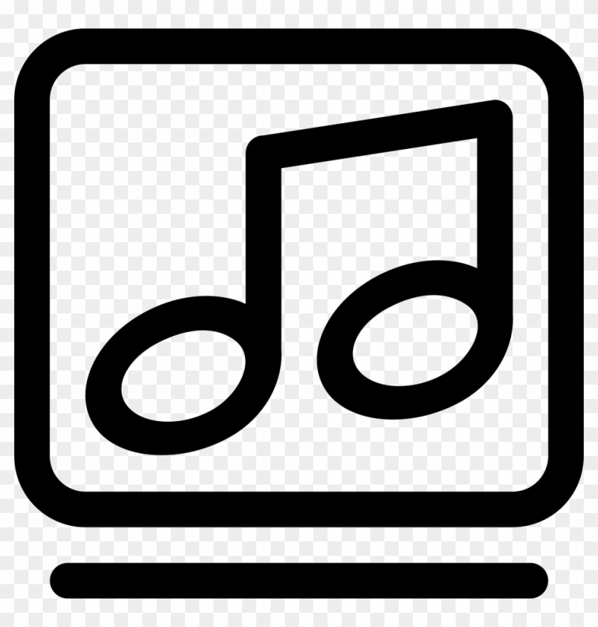 Music Rectangular Interface Button Outline Comments - Ask Icon Png Clipart