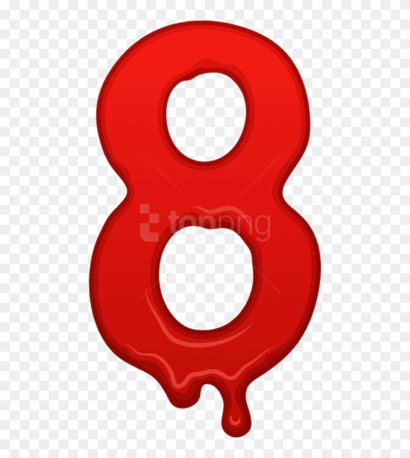 Download Free Png Download Bloody Number Eight Clipart Png Photo ...