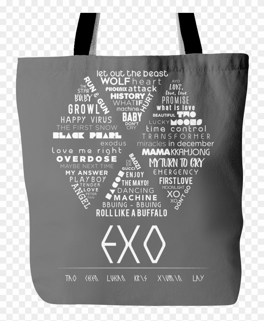 Exo M Logo Tote Bag Clipart Pikpng