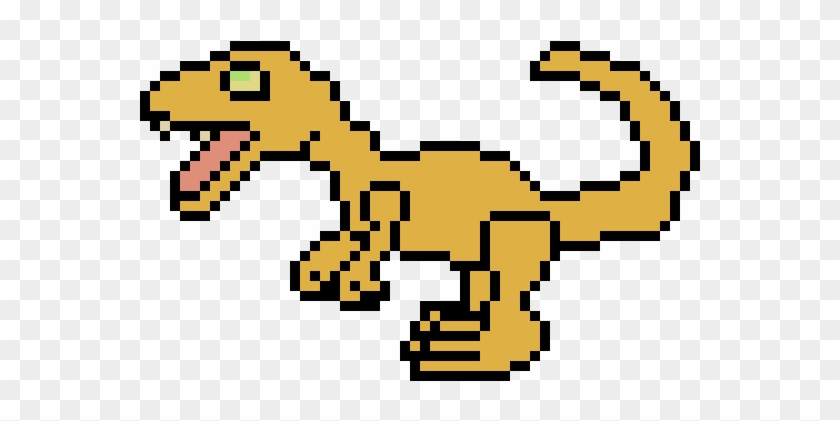 Raptor Raptor Dinosaur Pixel Art Clipart 188860 Pikpng