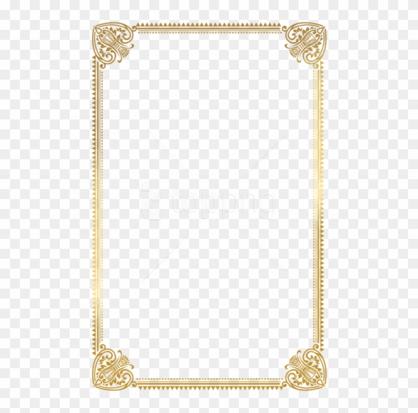 Gold Certificate Frame Design Png - Images | Amashusho