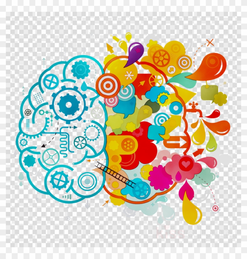 Brain Clipart Transparent - Png Download (#1850179) - PikPng