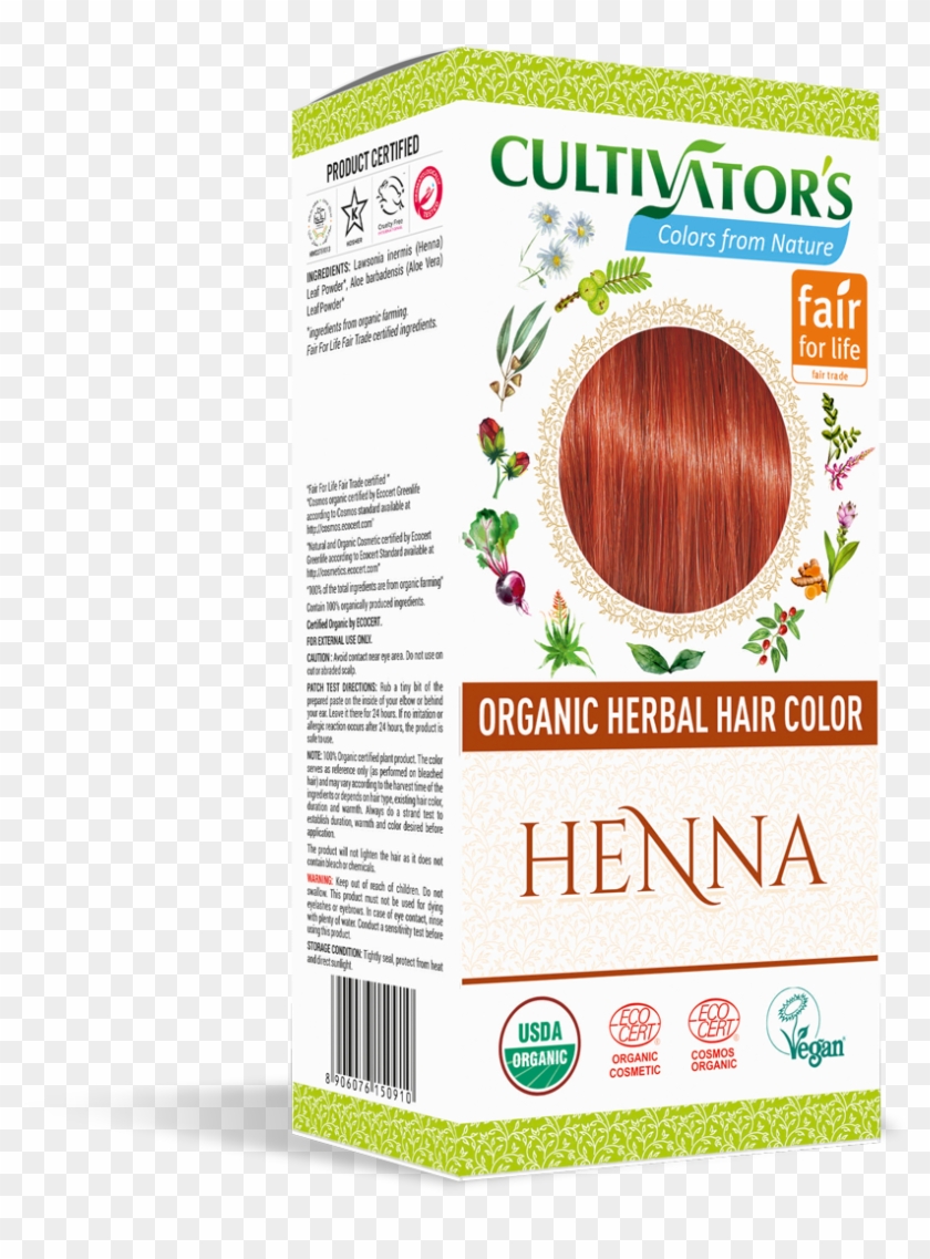 Organic Hair Color Clipart