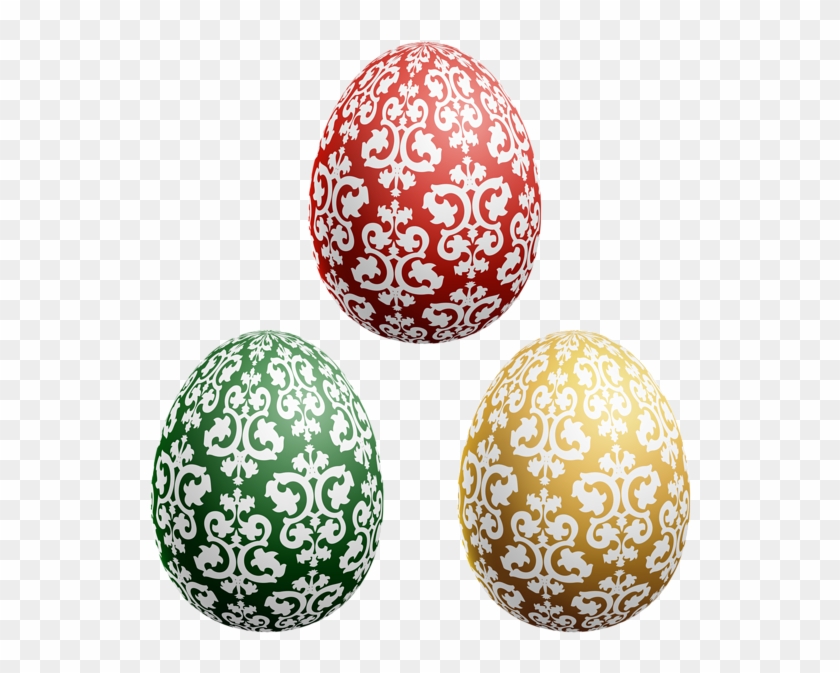 Easter Egg Deco Set Clipart Image - Sphere - Png Download