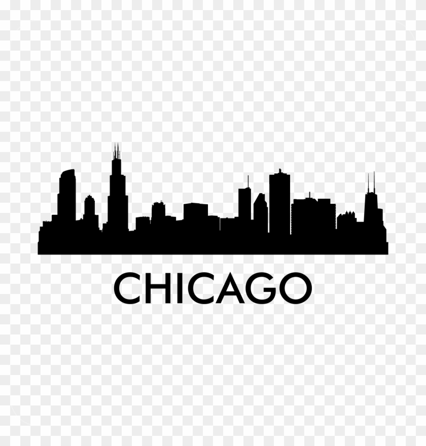 2084 X 2084 3 - Chicago Skyline Svg Free Clipart (#193731) - PikPng