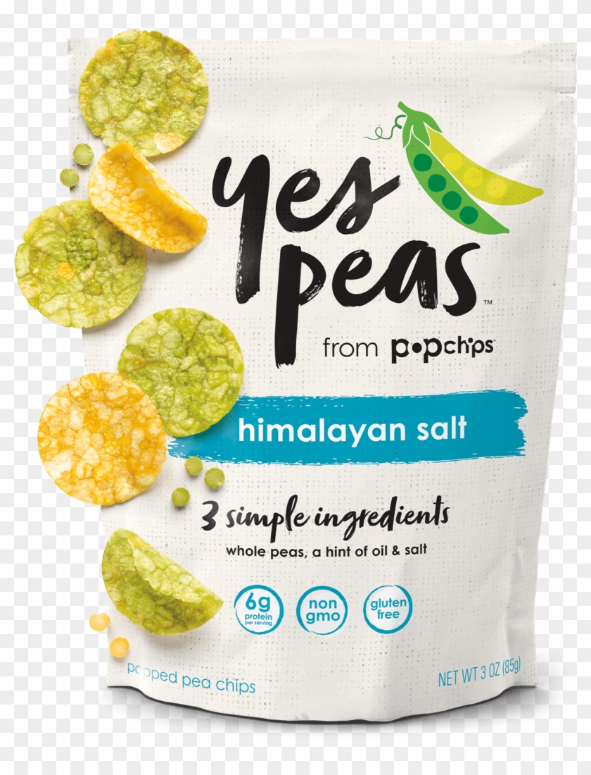 Yes Peas Salt 3oz Bag - Yes Peas From Popchips Clipart