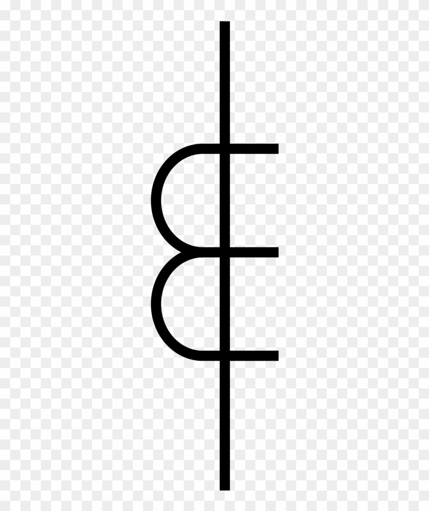 Basic Current Transformer Symbol - Current Transformer Symbol Clipart