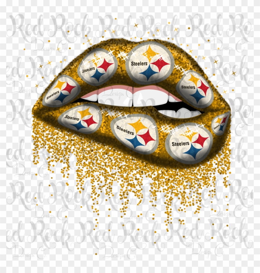 Pittsburgh Steelers Lips Clipart
