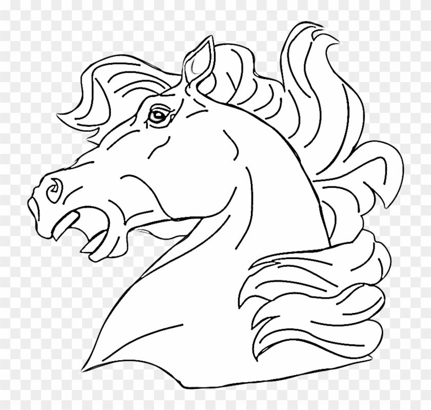 coloring pages horse head croke  coloring pages of animals