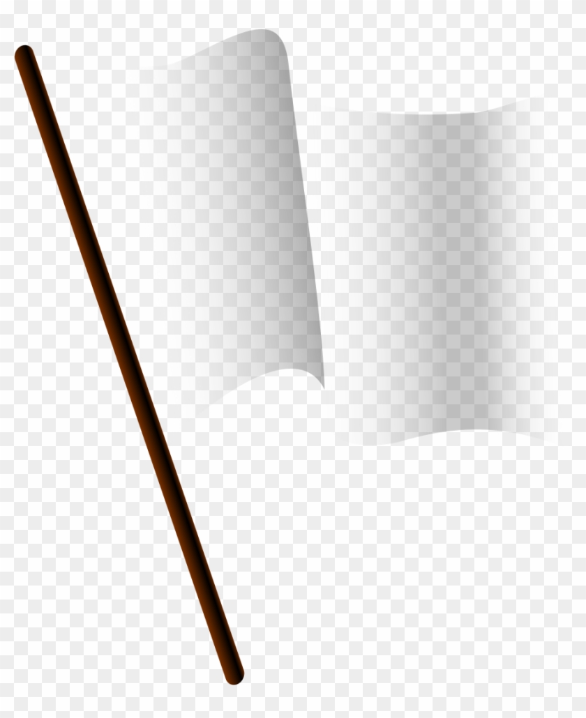 Transparent Flag Waving On White Background - Scalable Vector Graphics Clipart