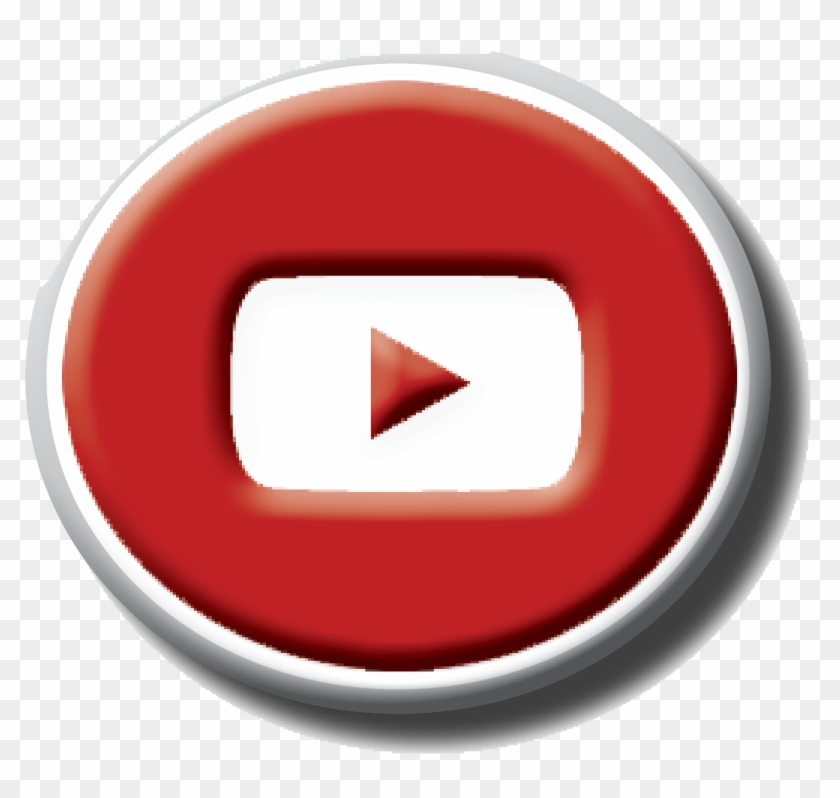 Youtube-button - Circle Clipart (#201447) - PikPng