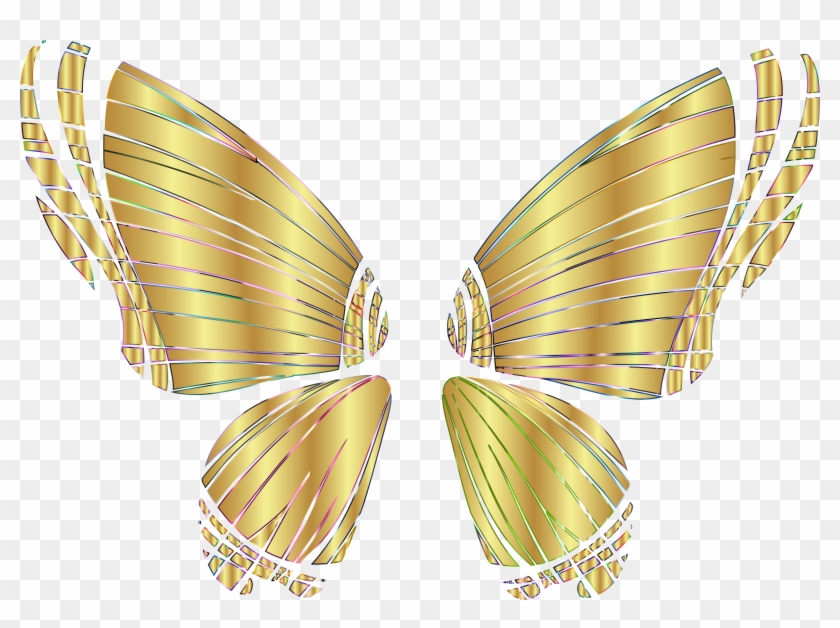 Big Image - Butterfly Wings Transparent Background Png Clipart