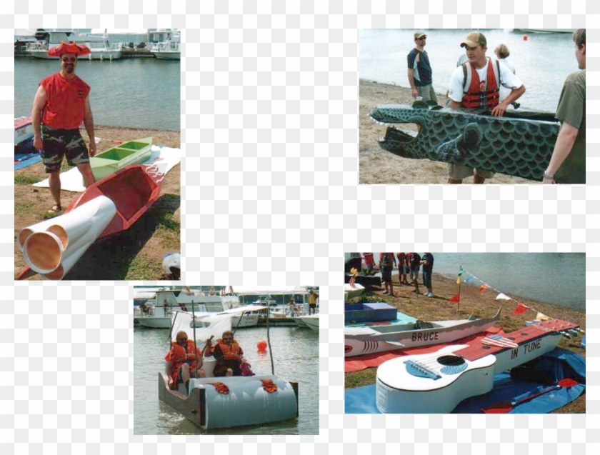 Cardboard Boats 17 - Inflatable Clipart
