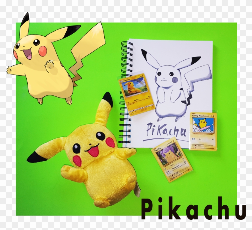 Pikachu, Pikachu Pokemon Cards, And Pikachu Plush - Pikachu Clipart