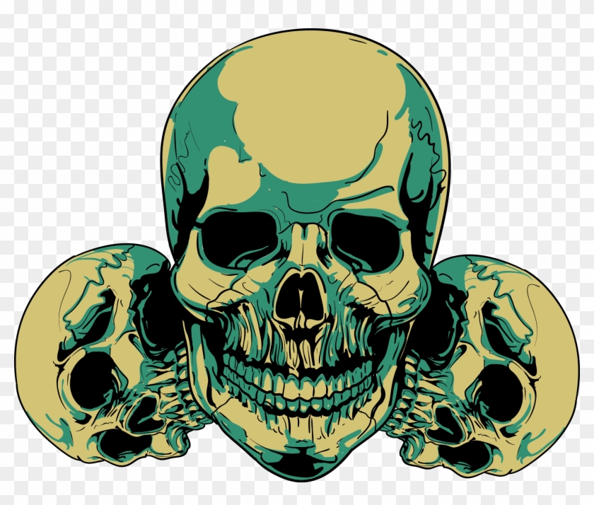 Skull Clip Art - Cartoon Skull - Png Download