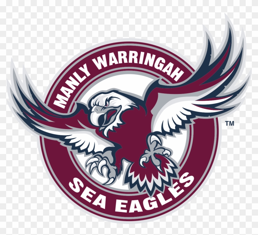 Download Eagle Svg Colour Manly Warringah Sea Eagles Logo Clipart 2163207 Pikpng