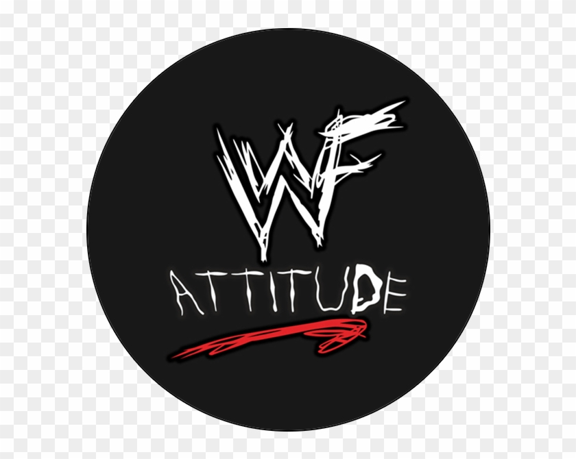 Wwf - Wwe Attitude Era Logo Clipart