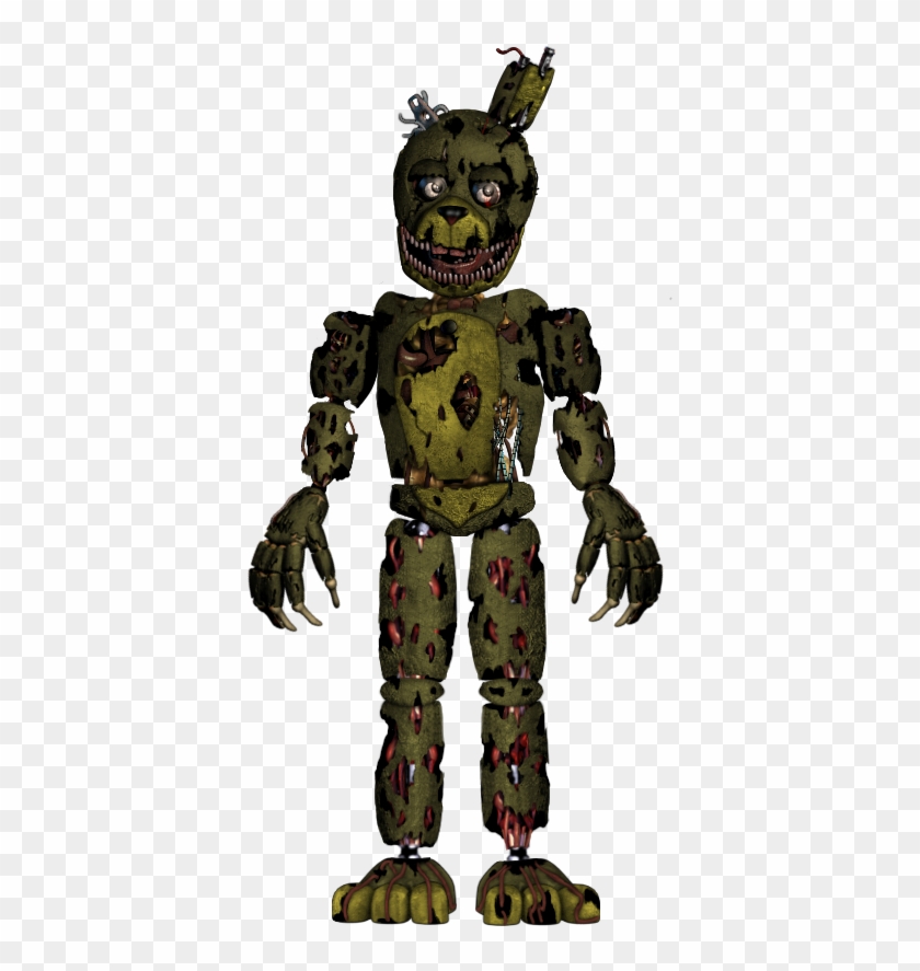 Editthe - Fnaf The Twisted Ones Springtrap Clipart