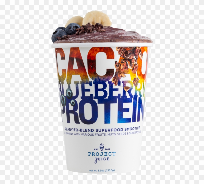 Cacao Protein Smoothie - Frozen Dessert Clipart