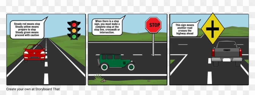 Rules Of The Road - Stop Sign Clipart #2264804