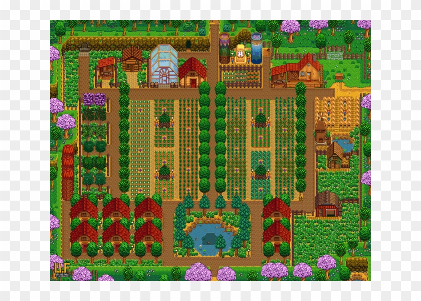 Download Farms Of Stardew Valley Stardew Valley Standard Farm Layout