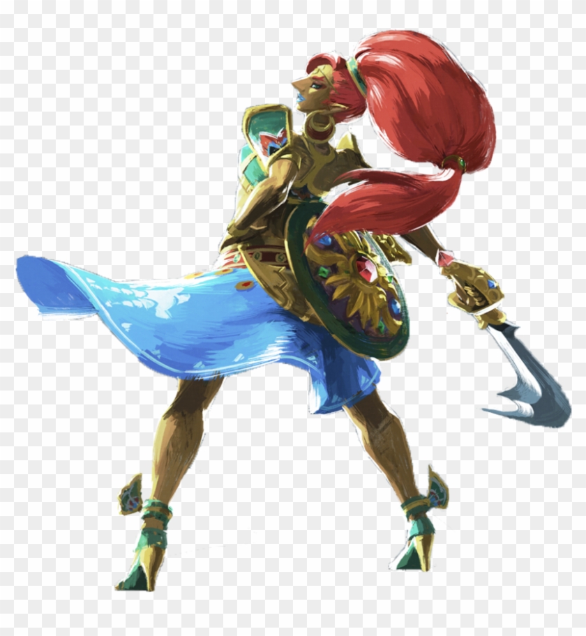 The Legend Of Zelda Who S Your Favorite Character In Urbosa Breath Of The Wild Png Clipart Pikpng