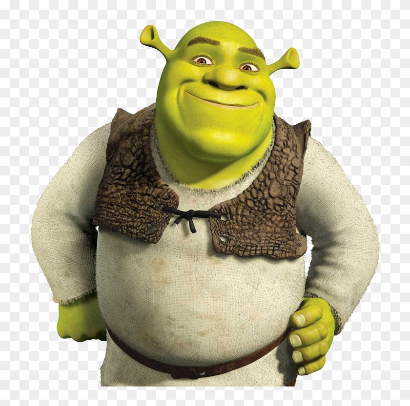 Shrek Smile - Shrek Mike Wazowski Meme Clipart