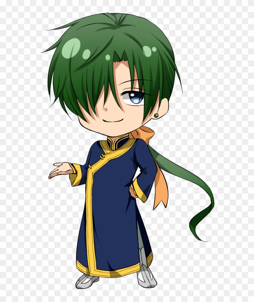 Download Manga Boy Clipart Transparent - Akatsuki No Yona Jae Ha Chibi ...