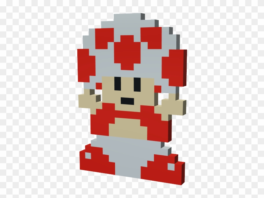 Super Mario Bros - Lego Toad Mario Clipart