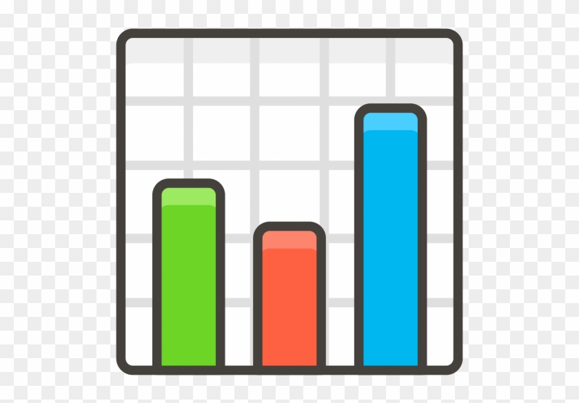 Bar Chart Emoji - Grafico De Barras Emoji Clipart